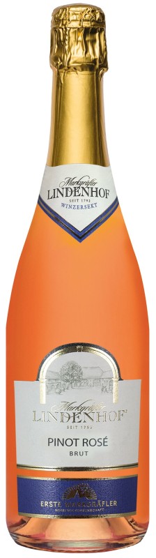 Markgräfler Lindenhof Müllheim – Pinot Rosé Winzersekt brut | Erste  Markgräfler Winzergenossenschaft Schliengen-Müllheim