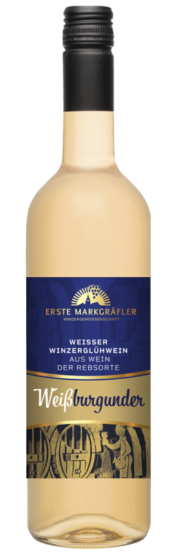 Weißer Winzerglühwein Weißburgunder Premium Glühwein Baden |  0,75-liter-Flaschen | Alle Weine und Sekte | Shop | Erste Markgräfler  Winzergenossenschaft Schliengen-Müllheim
